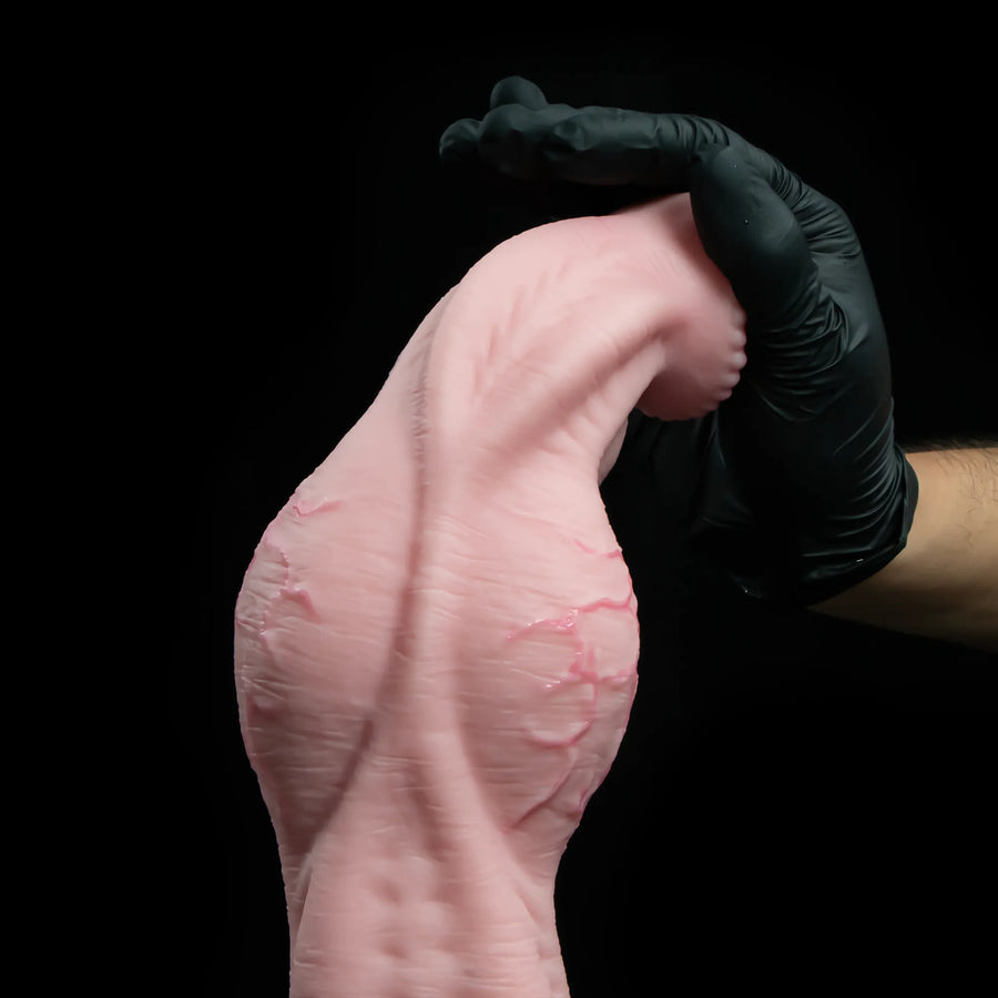 Rovek bent by hand to show its flexibility