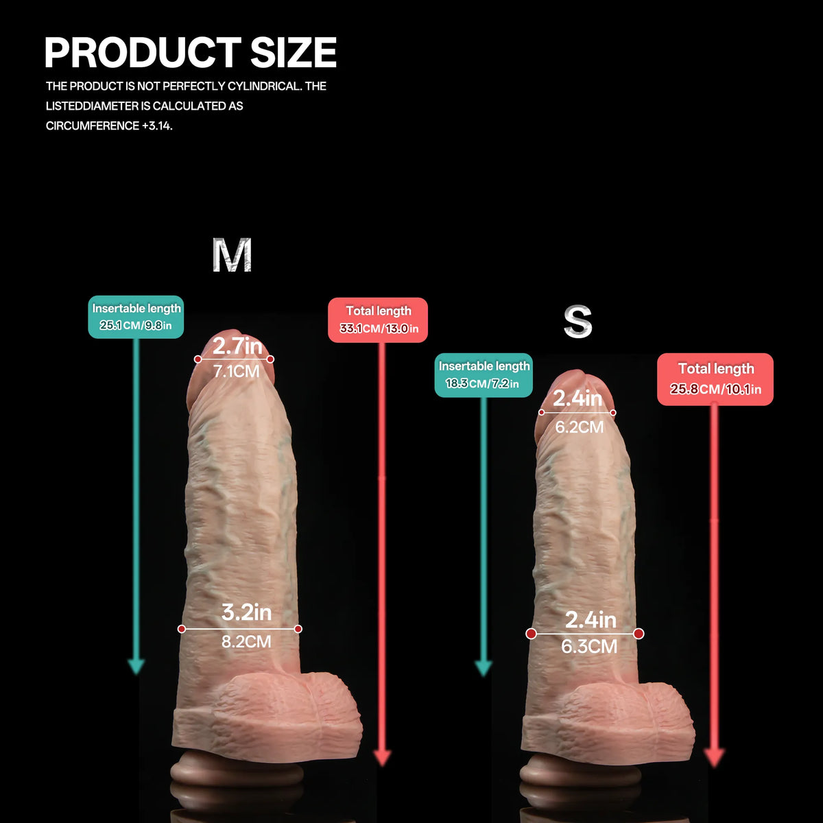 Velrasken — Sliding-Skin Realistic Dildo