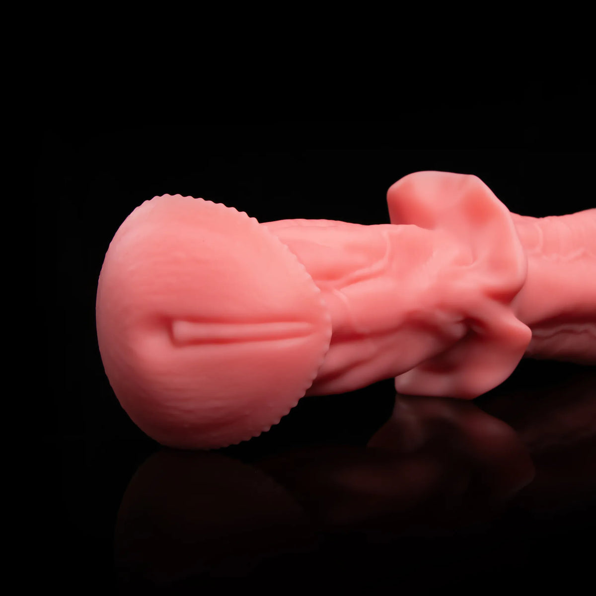 Bellmantle — Flared-Collar Silicone Horse Dildo