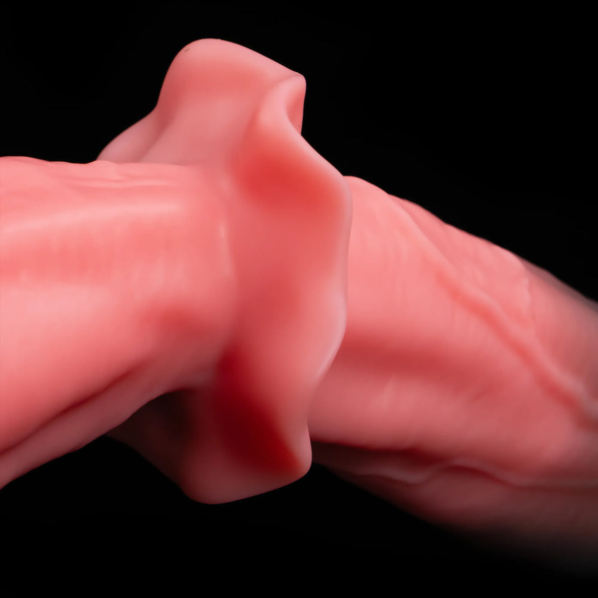 Bellmantle — Flared-Collar Silicone Horse Dildo