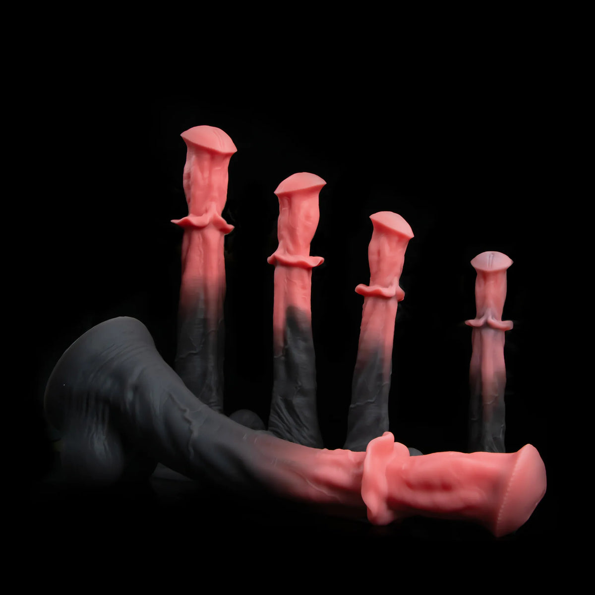 Bellmantle — Flared-Collar Silicone Horse Dildo