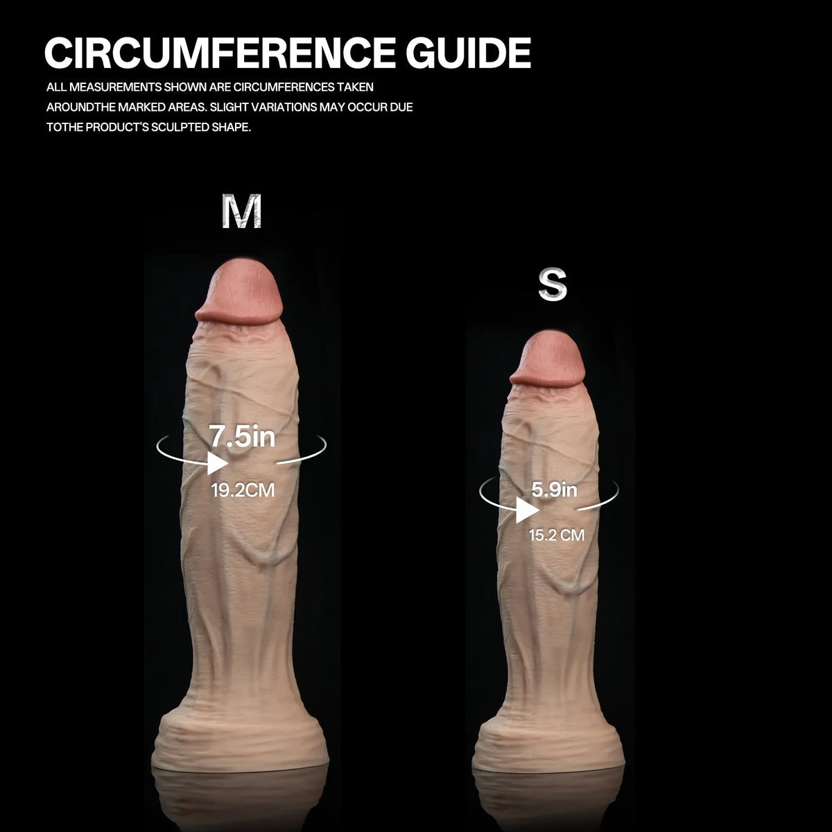 Rovekel — Dual-Density Realistic Silicone Dildo