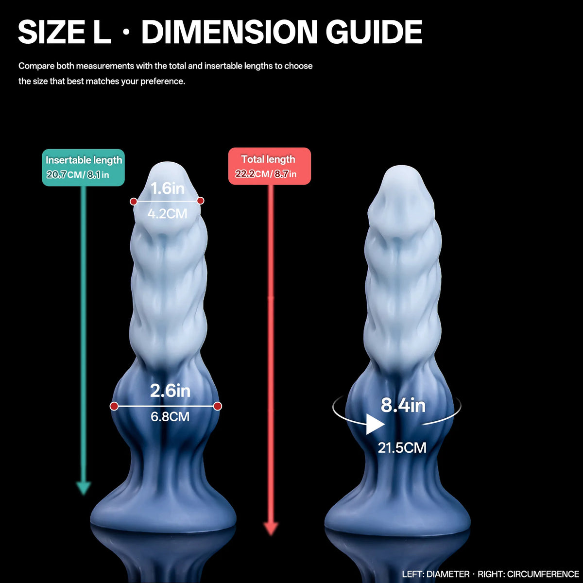 Nivaskel — Knotted Canine Dildo
